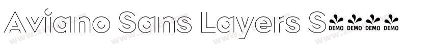 Aviano Sans Layers S字体转换